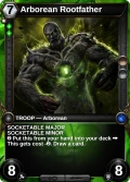 Arborean Rootfather: alternate art in Shattered Destiny