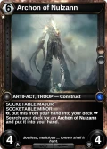 Archon of Nulzann: alternate art in Shattered Destiny