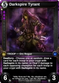 Darkspire Tyrant: alternate art in Shattered Destiny