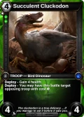 Succulent Cluckodon: alternate art in Shattered Destiny