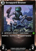 Scrapyard Bruiser: printing in Armies of Myth