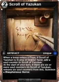 Scroll of Yazukan: printing in Armies of Myth