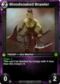 Bloodsoaked Brawler: printing in Armies of Myth