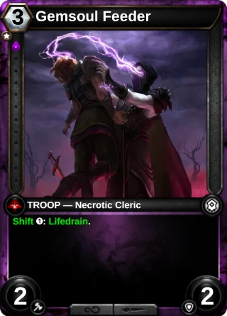 Gemsoul Feeder: the card this item changes