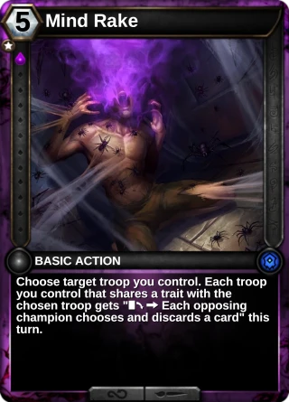 Mind Rake: the card this item changes