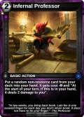 Infernal Professor: printing in Shards of Fate