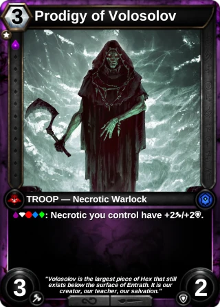 Prodigy of Volosolov: the card this item changes