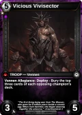 Vicious Vivisector: printing in Armies of Myth