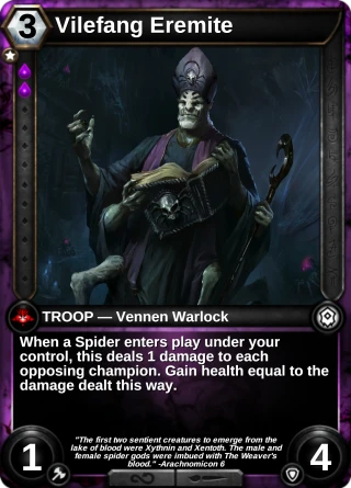 Vilefang Eremite: the card this item changes