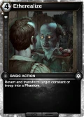 Etherealize: printing in Armies of Myth