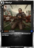 Martyr: printing in Armies of Myth