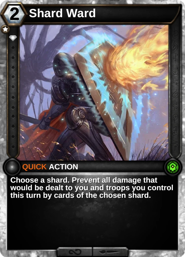 Shard Ward: the card