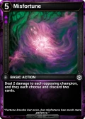 Misfortune: printing in Shards of Fate