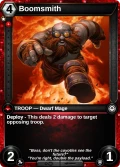 Boomsmith: printing in Armies of Myth