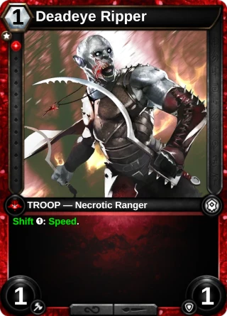 Deadeye Ripper: the card this item changes