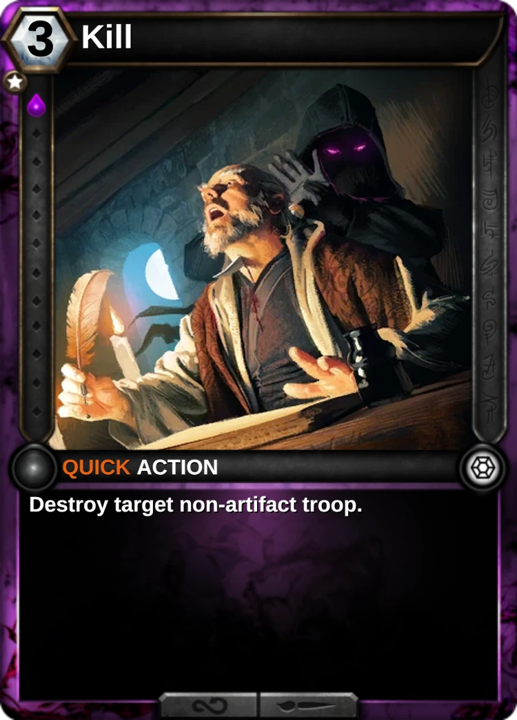 Kill: the card