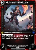 Highlands Blackbelt: printing in Armies of Myth