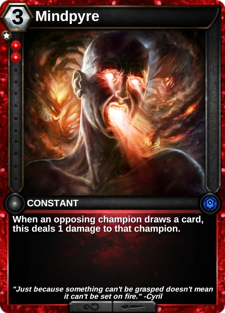 Mindpyre: the card