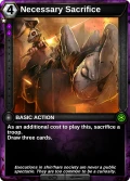 Necessary Sacrifice: printing in Shards of Fate