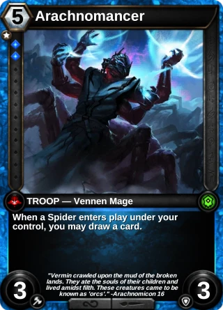 Arachnomancer: the card this item changes