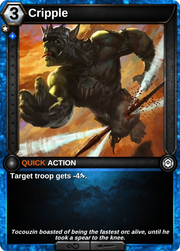 Cripple: the card