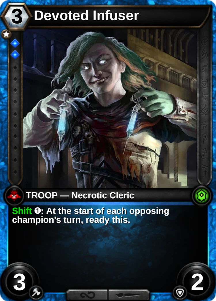 Devoted Infuser: the card