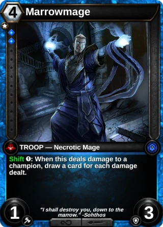 Marrowmage: the card this item changes