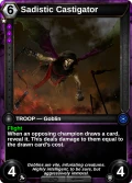 Sadistic Castigator: printing in Shards of Fate