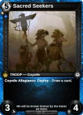 Sacred Seekers: printing in Armies of Myth