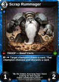 Scrap Rummager: printing in Armies of Myth