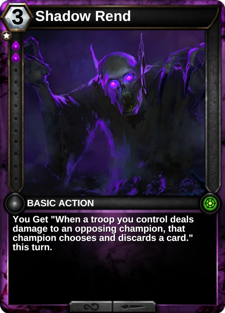 Shadow Rend: the card