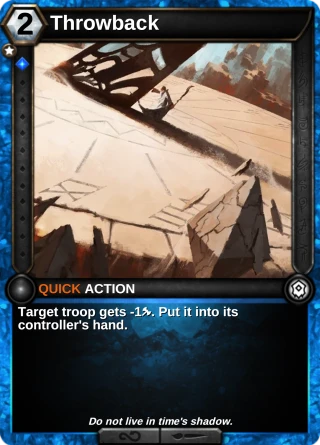 Throwback: the card this item changes