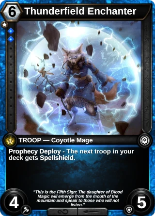 Thunderfield Enchanter: the card this item changes