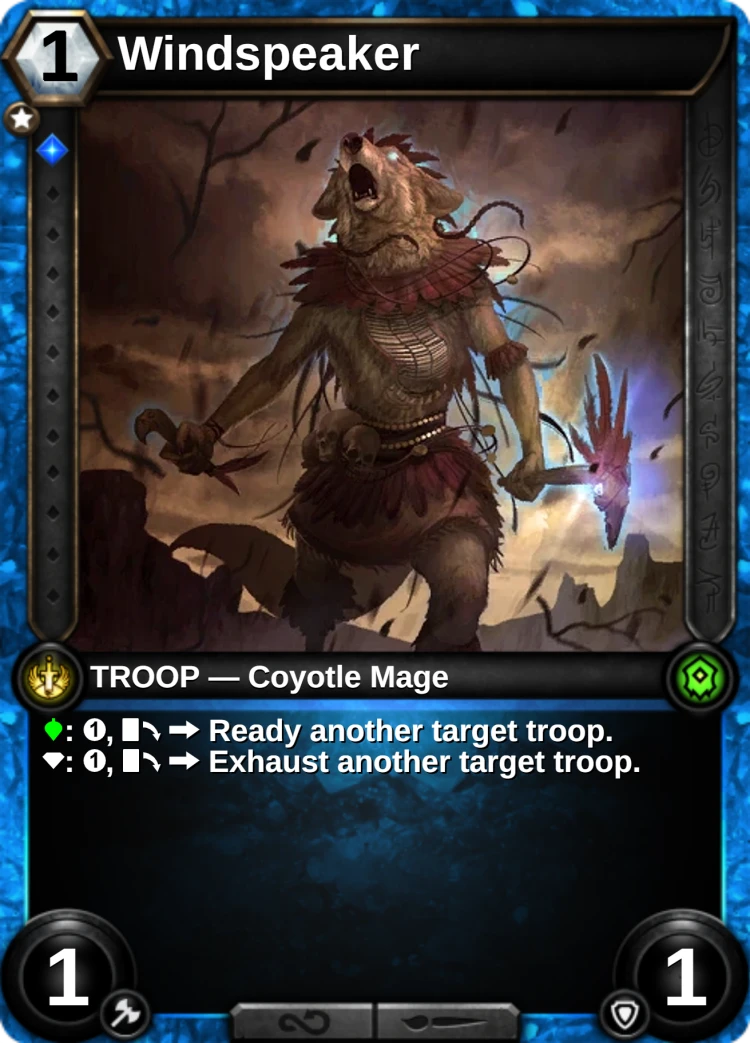 Windspeaker: the card