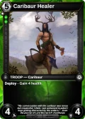 Caribaur Healer: printing in Armies of Myth