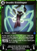 Druidic Exoshaper: printing in Armies of Myth
