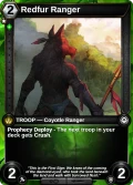 Redfur Ranger: printing in Armies of Myth