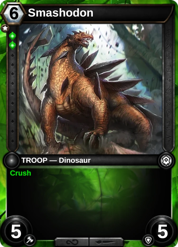 Smashodon: the card