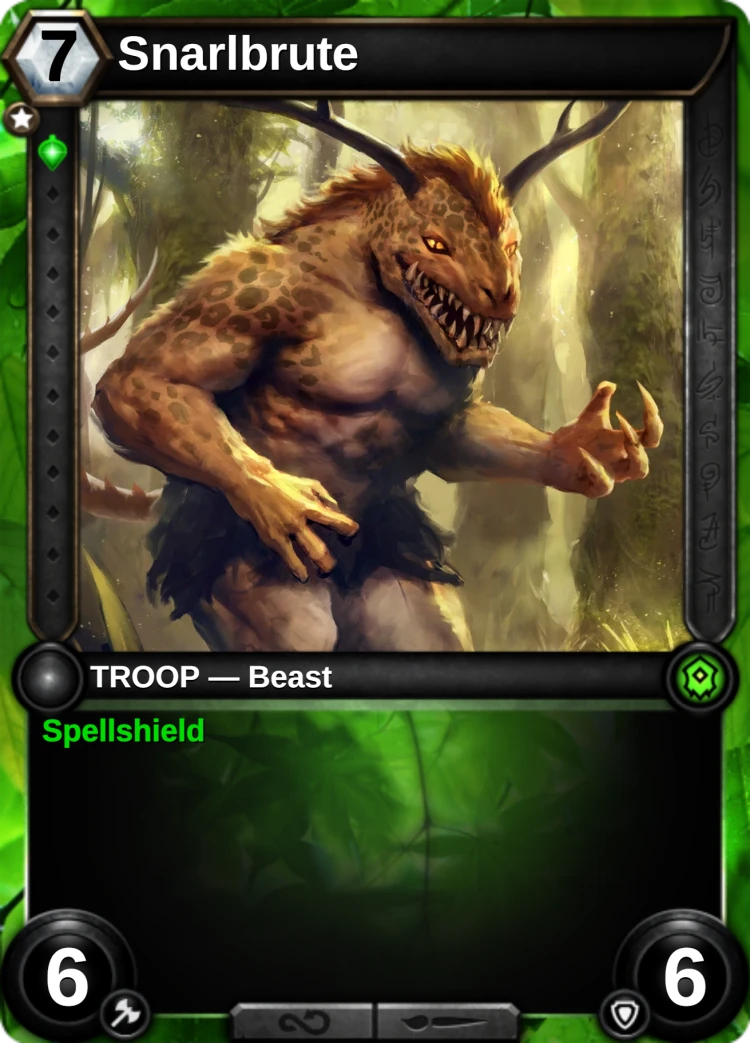 Snarlbrute: the card