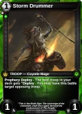 Storm Drummer: printing in Armies of Myth