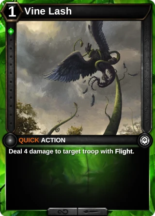 Vine Lash: the card this item changes