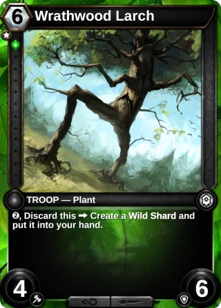 Wrathwood Larch: the card this item changes