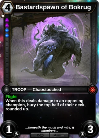 Bastardspawn of Bokrug: the card this item changes
