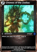 Chimes of the Zodiac: printing in Shards of Fate