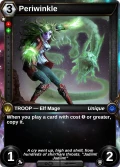 Periwinkle: alternate art in Armies of Myth