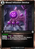 Blood Infusion Device: printing in Primal Dawn