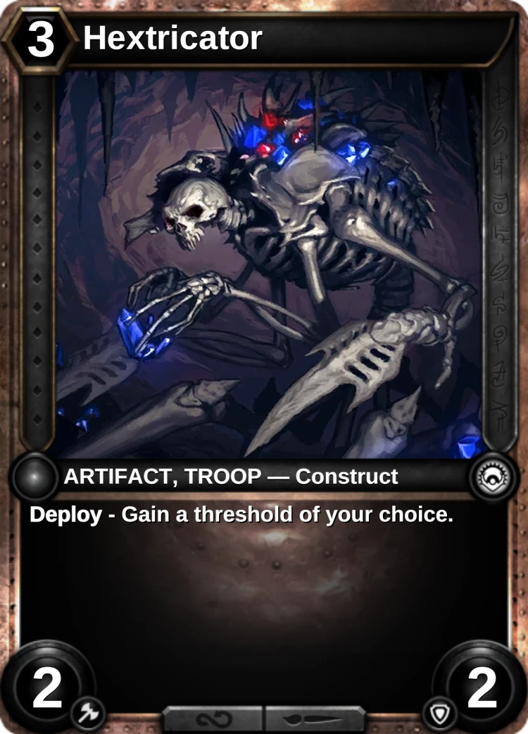 Hextricator: the card