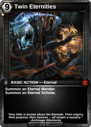 Twin Eternities: the card this item changes