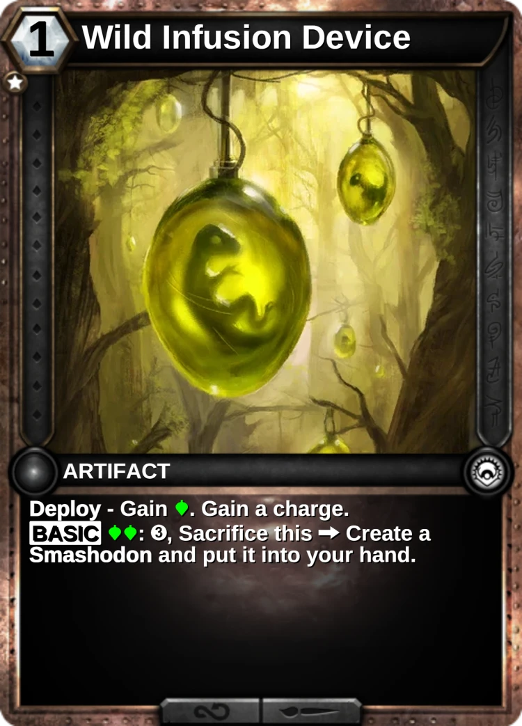 Wild Infusion Device: the card
