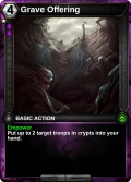Grave Offering: printing in Primal Dawn